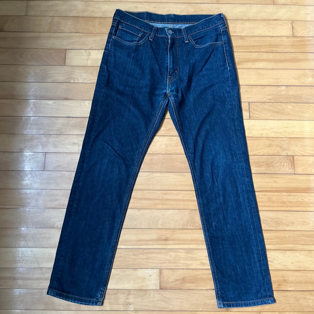 Levis 541 Athletic Taper Mens Jeans 32x32 Dark Indigo Blue Denim 181810025